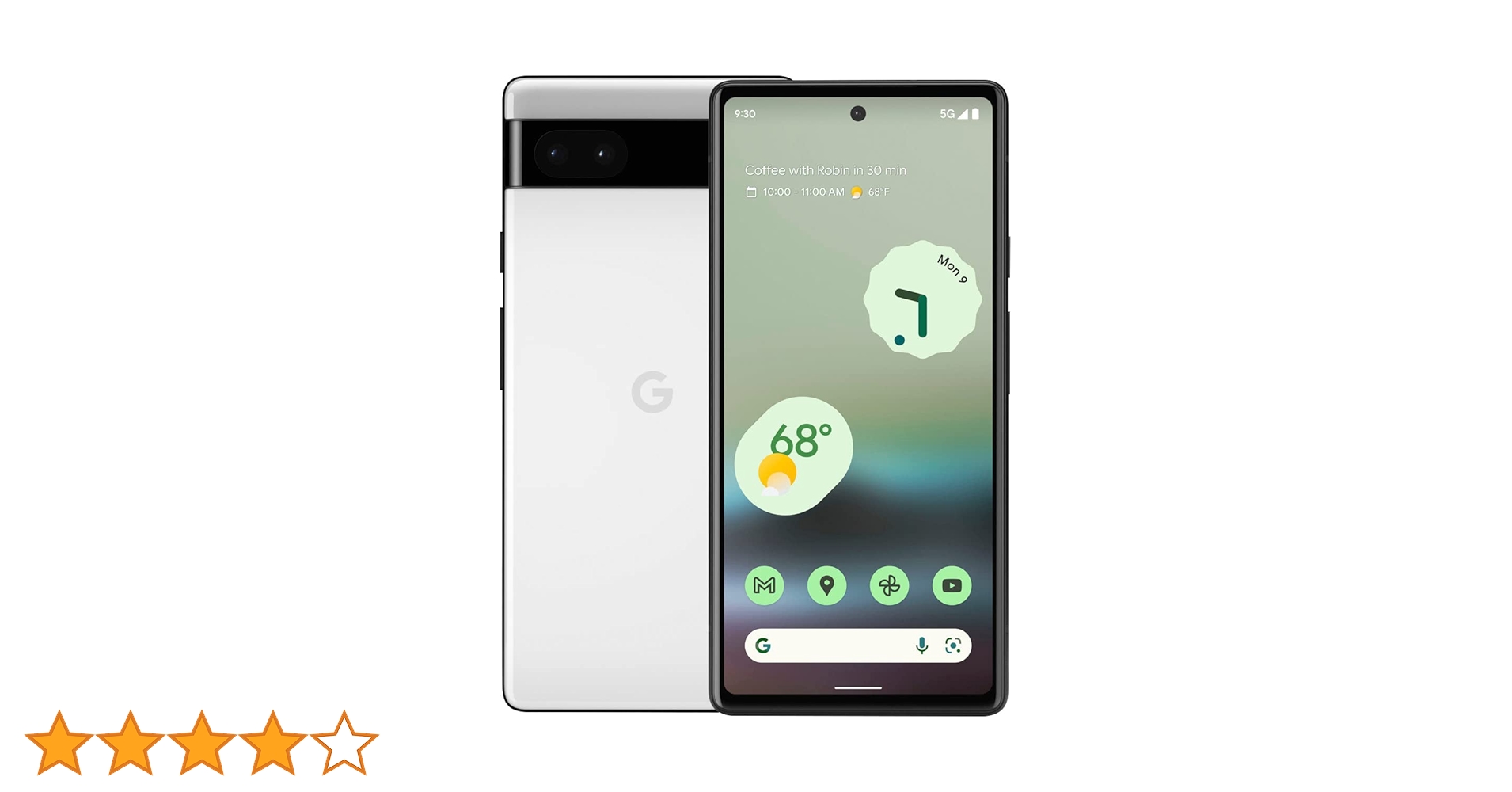 Amazon | 【整備済み品】 Google Pixel 6a GB17L 128GB Chalk